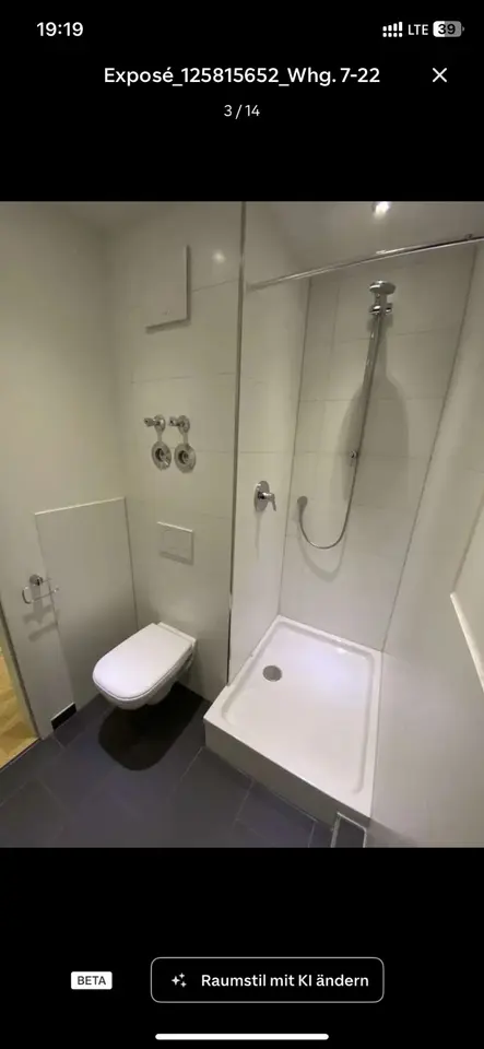 Studio mit 35 m² in Stuttgart – Bild 5