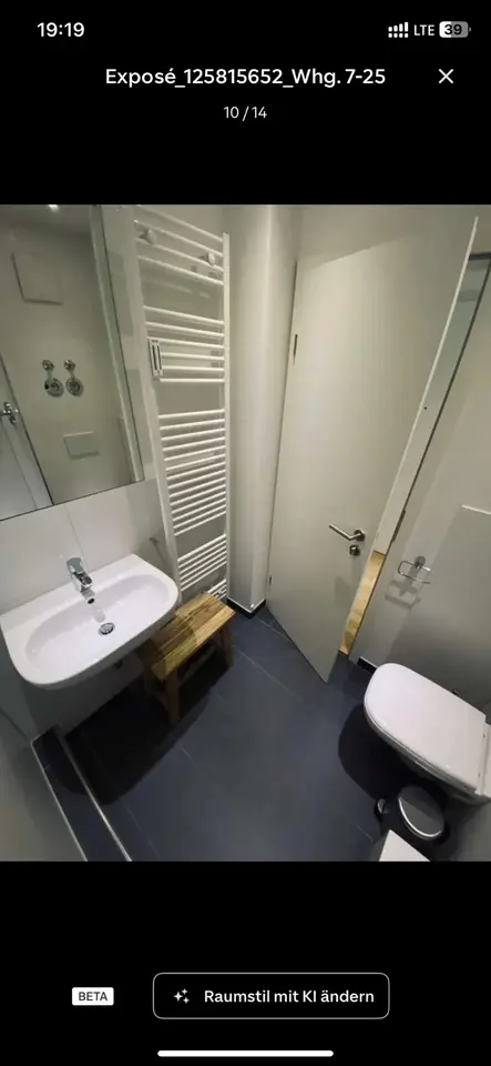 Studio mit 35 m² in Stuttgart – Bild 8