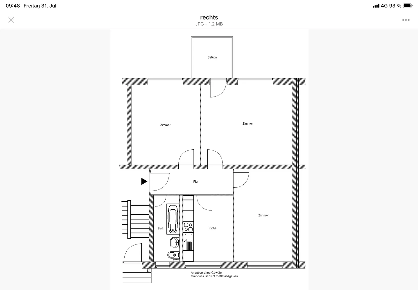 3 Zimmer Wohnung mit 79 m² in Frankfurt am Main – Bild 5
