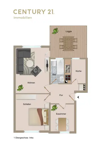 3 Zimmer Wohnung mit 64 m² in Essen – Bild 11