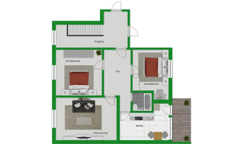 3 Zimmer Wohnung mit 80 m² in Cuxhaven – Bild 10