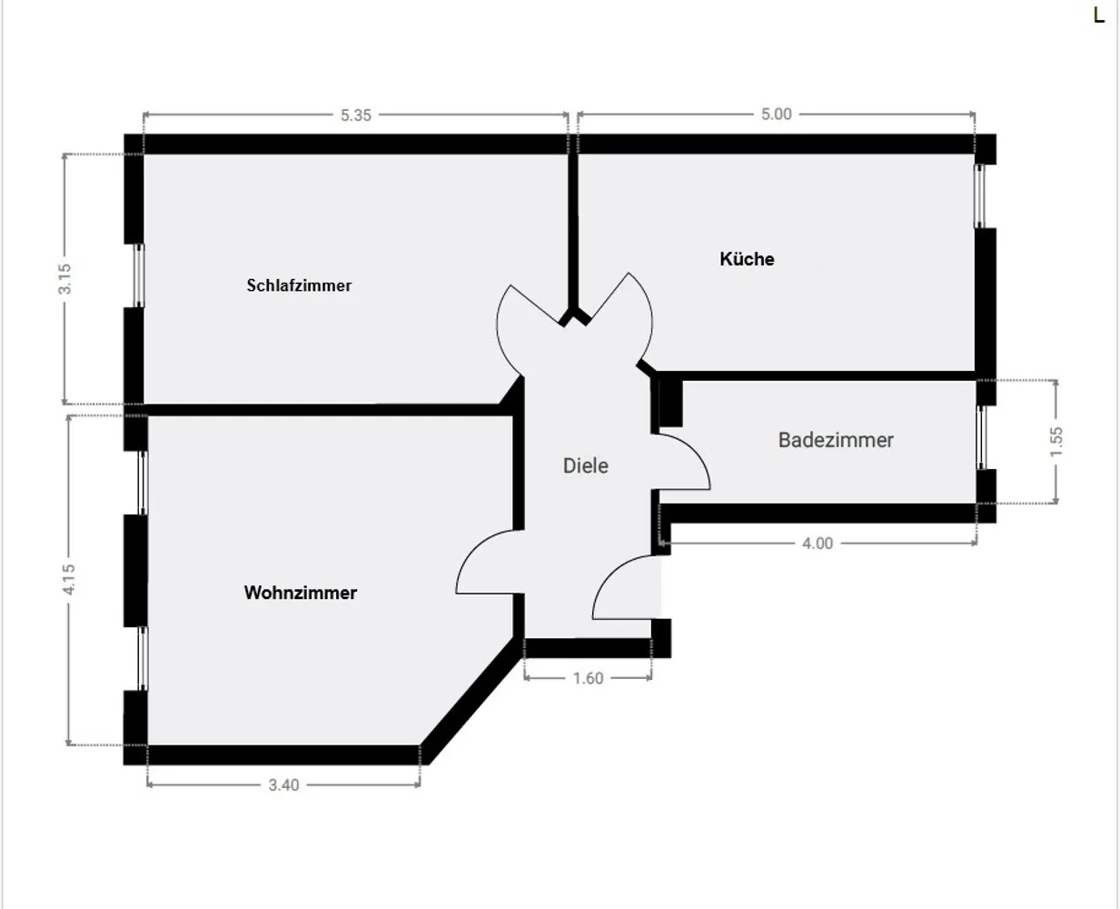 2 Zimmer Wohnung mit 60 m² in Nordhausen – Bild 8