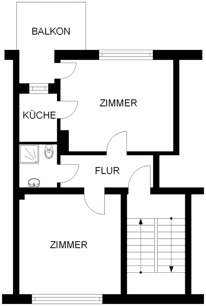 2 Zimmer Wohnung mit 49 m² in Hagen – Bild 12