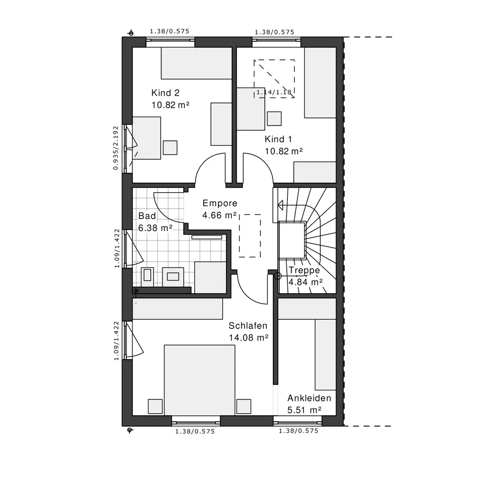 4 Zimmer Haus mit 115 m² in Dortmund – Bild 4