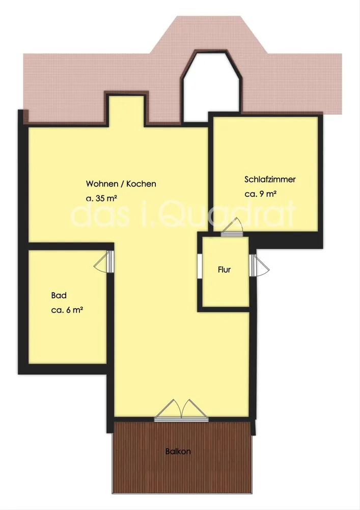 2 Zimmer Wohnung mit 60 m² in Stralsund – Bild 9