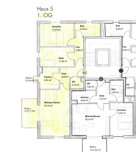 3 Zimmer Wohnung mit 76 m² in Regensburg – Bild 3