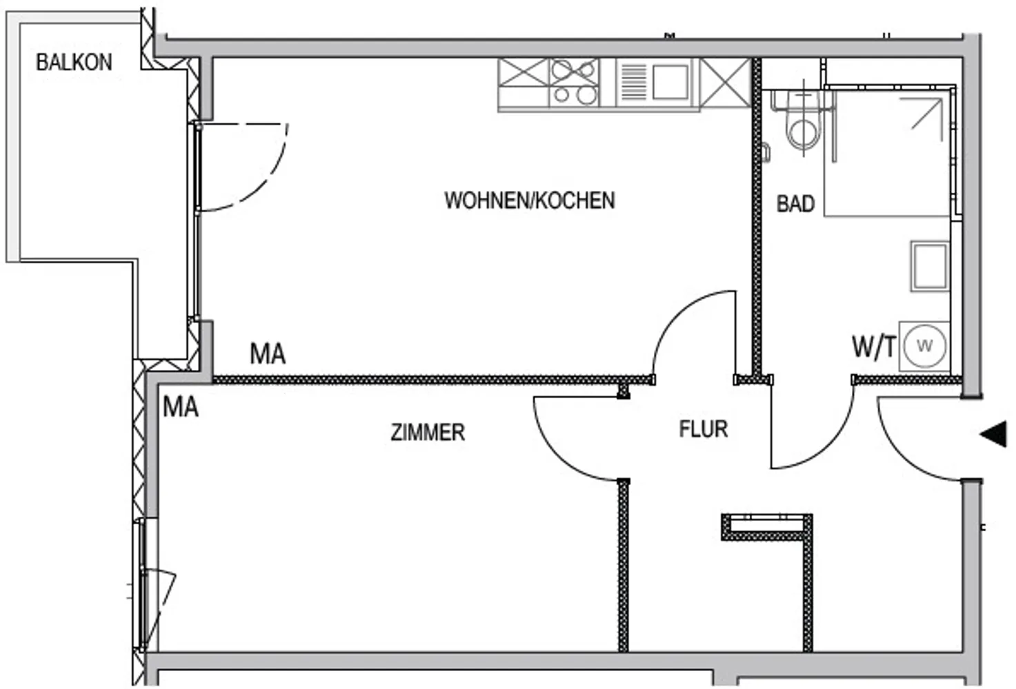2 Zimmer Wohnung mit 66 m² in Mainz – Bild 7