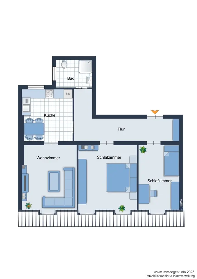3 Zimmer Wohnung mit 87 m² in Bielefeld – Bild 8