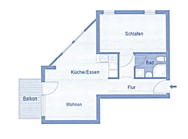 2 Zimmer Wohnung mit 44 m² in Schwäbisch Hall – Bild 8
