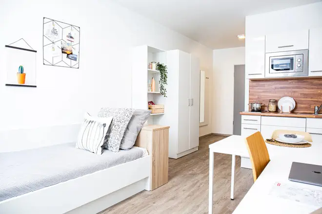 1 Zimmer Wohnung mit 21 m² in Kiel – Bild 2