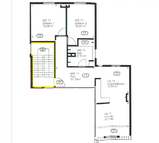 3 Zimmer Wohnung mit 82 m² in Lübeck – Bild 5