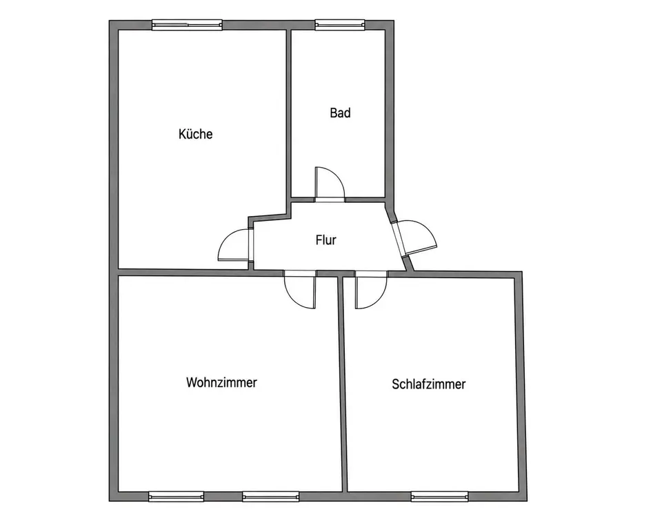 3 Zimmer Wohnung mit 56 m² in Dessau-Roßlau – Bild 5