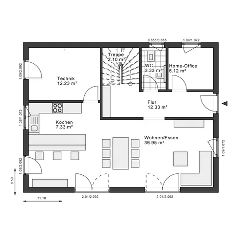 5 Zimmer Haus mit 160 m² in Herne – Bild 4