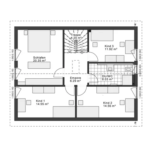 5 Zimmer Haus mit 160 m² in Herne – Bild 5
