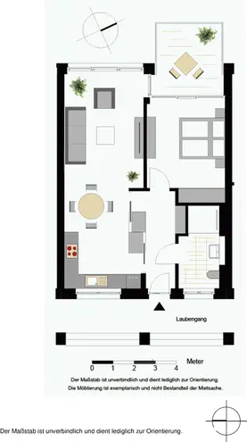 2 Zimmer Wohnung mit 64 m² in Bielefeld – Bild 2