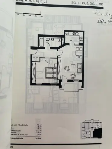 2 Zimmer Wohnung mit 68 m² in Potsdam – Bild 3