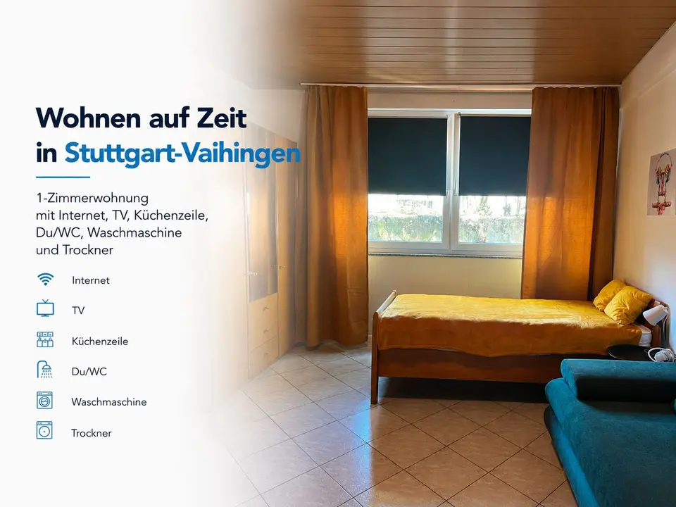 WG-Zimmer mit 28 m² in Stuttgart – Bild 1