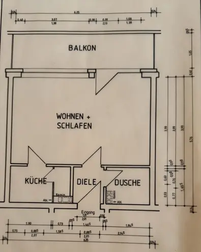 1 Zimmer Wohnung mit 40 m² in Neuss – Bild 2