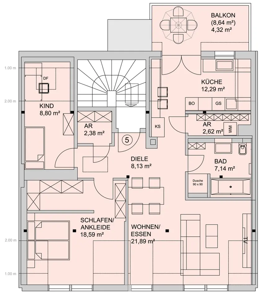 3 Zimmer Wohnung mit 87 m² in Zwickau – Bild 5