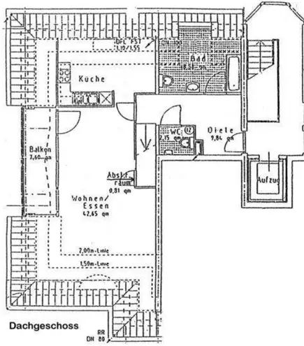 2 Zimmer Wohnung mit 92 m² in Mülheim an der Ruhr – Bild 2