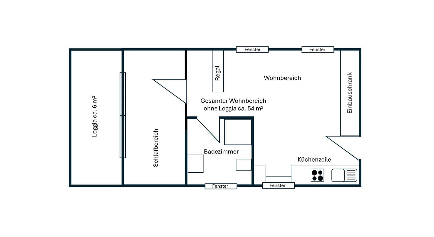 2 Zimmer Wohnung mit 56 m² in Heidelberg – Bild 10