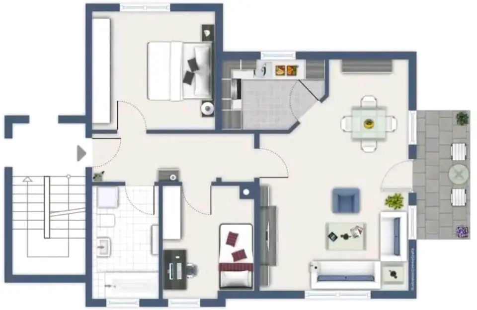 3 Zimmer Wohnung mit 75 m² in Tübingen – Bild 8
