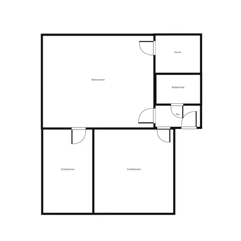 3 Zimmer Wohnung mit 55 m² in Lübeck – Bild 5