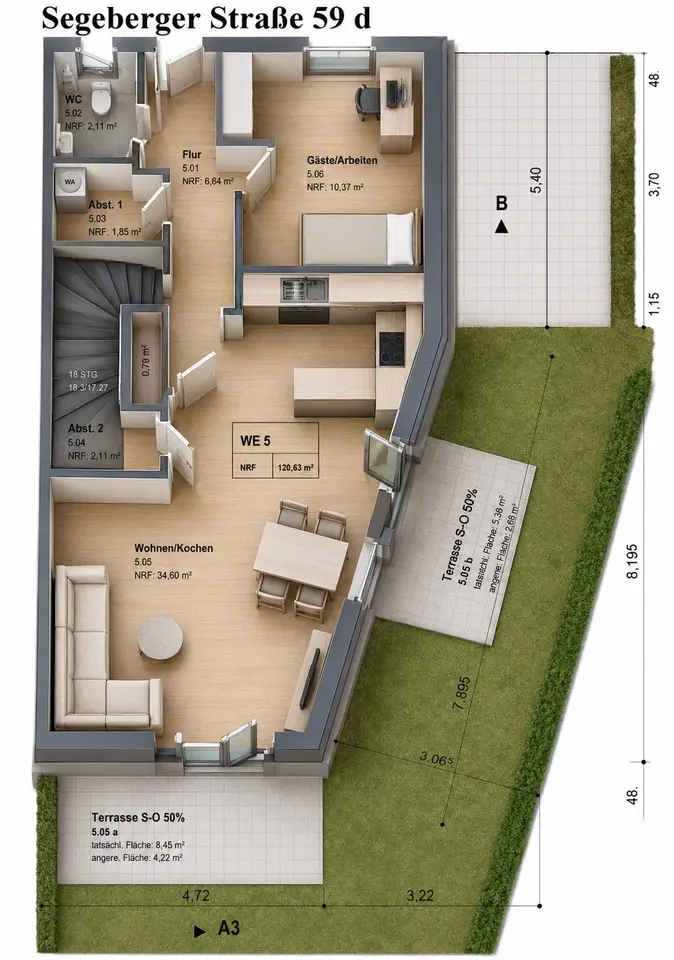 5 Zimmer Haus mit 124 m² in Neumünster – Bild 4