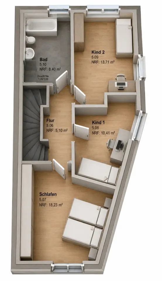 5 Zimmer Haus mit 124 m² in Neumünster – Bild 8