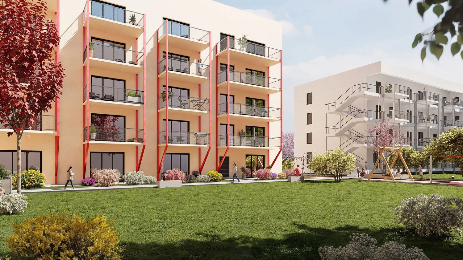 2 Zimmer Wohnung mit 55 m² in Augsburg – Bild 1