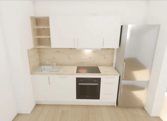 2 Zimmer Wohnung mit 55 m² in Augsburg – Bild 2