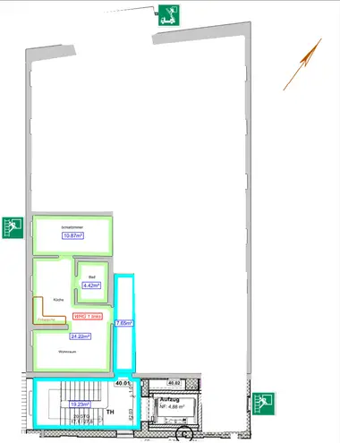 2 Zimmer Wohnung mit 40 m² in Erfurt – Bild 5