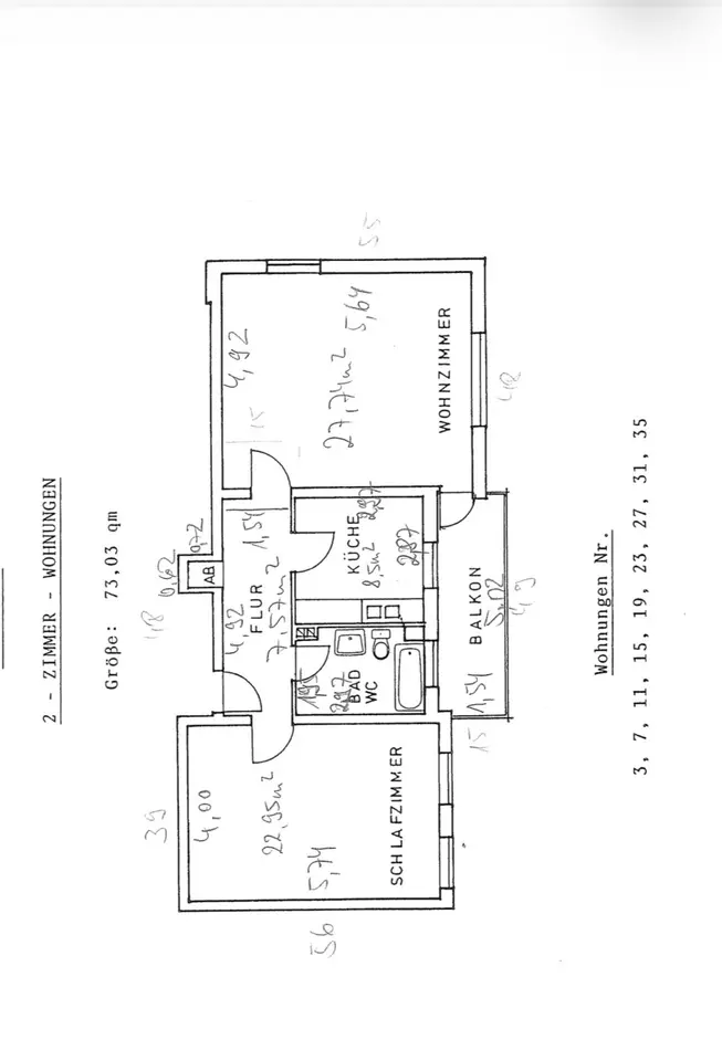 2 Zimmer Wohnung mit 73 m² in Gießen – Bild 9