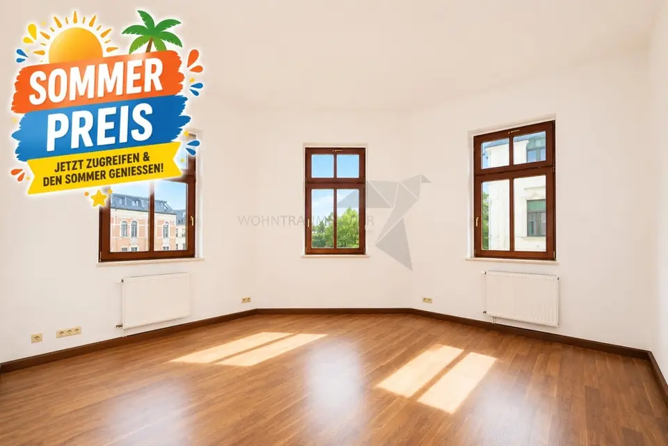 2 Zimmer Wohnung mit 63 m² in Zwickau – Bild 1