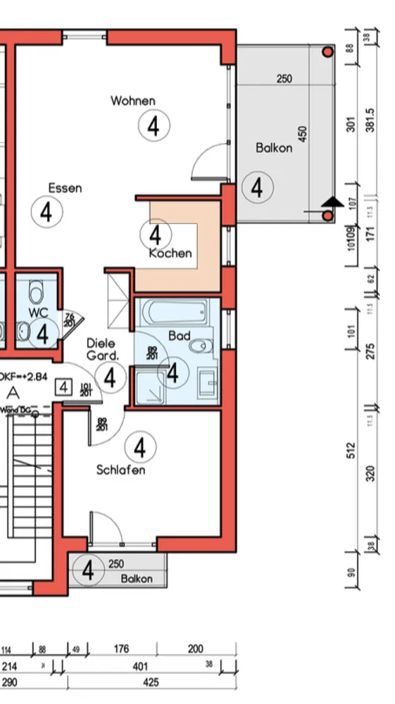 2 Zimmer Wohnung mit 64 m² in Rodgau – Bild 4