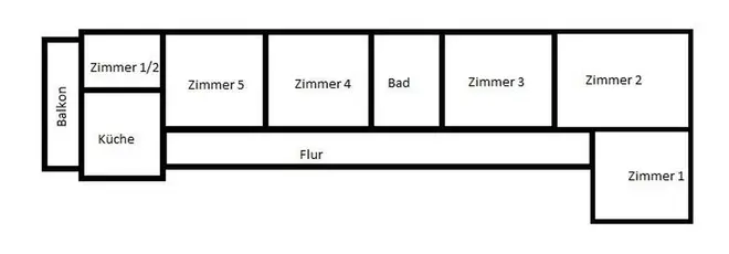 6 Zimmer Wohnung mit 125 m² in Bremen – Bild 3