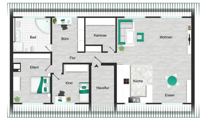4 Zimmer Wohnung mit 99 m² in Mannheim – Bild 10