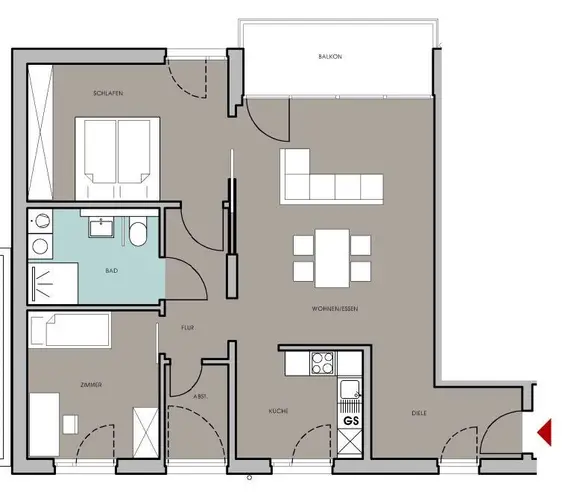 3 Zimmer Wohnung mit 88 m² in Bielefeld – Bild 9