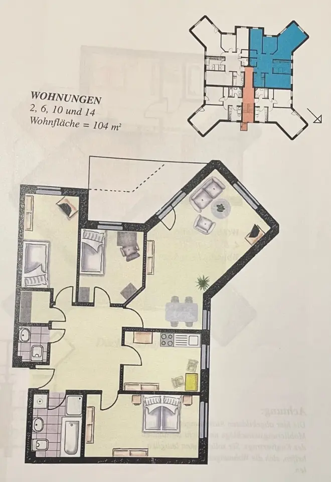 5 Zimmer Wohnung mit 104 m² in Stralsund – Bild 4