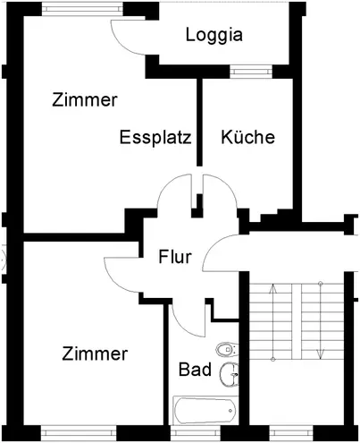 2 Zimmer Wohnung mit 57 m² in Hannover – Bild 5