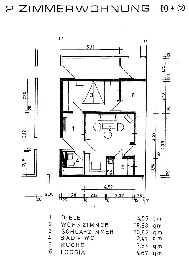 2 Zimmer Wohnung mit 47 m² in Freising – Bild 6