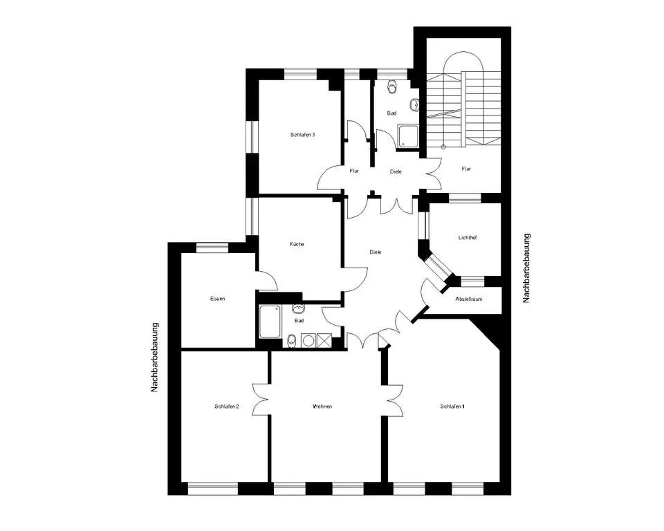 5 Zimmer Wohnung mit 150 m² in Plauen – Bild 10