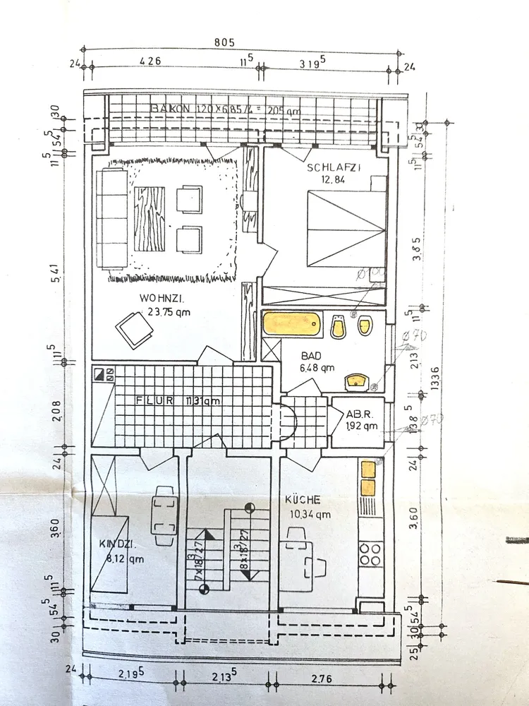 3 Zimmer Wohnung mit 77 m² in Darmstadt – Bild 10