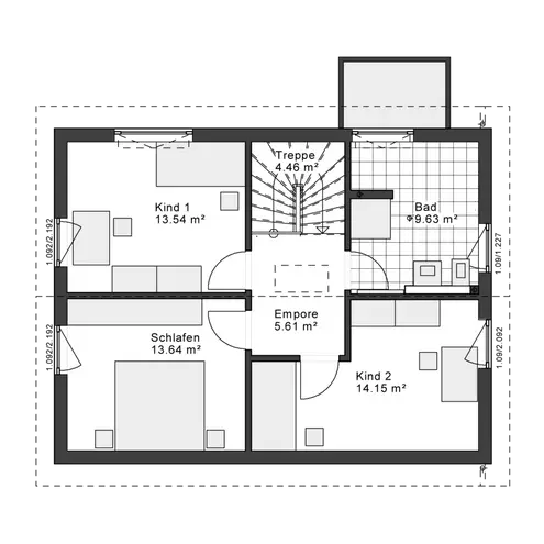 3 Zimmer Haus mit 110 m² in Solingen – Bild 4
