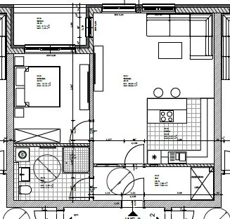 Studio mit 43 m² in Rostock – Bild 6