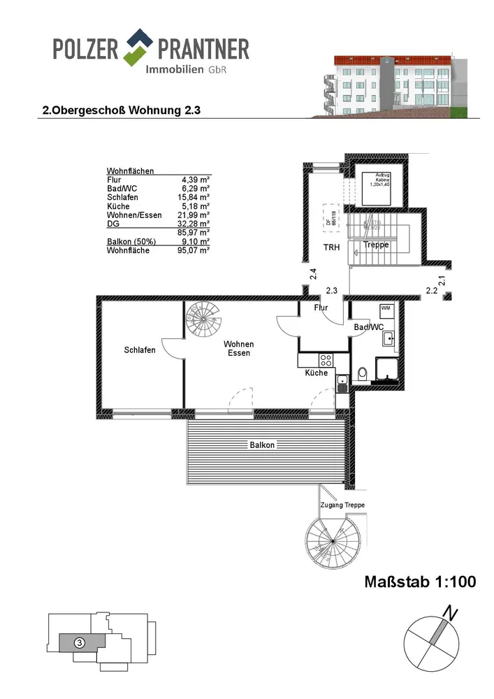 4 Zimmer Wohnung mit 95 m² in Reutlingen – Bild 11