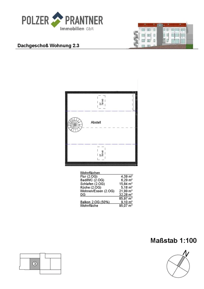 4 Zimmer Wohnung mit 95 m² in Reutlingen – Bild 12