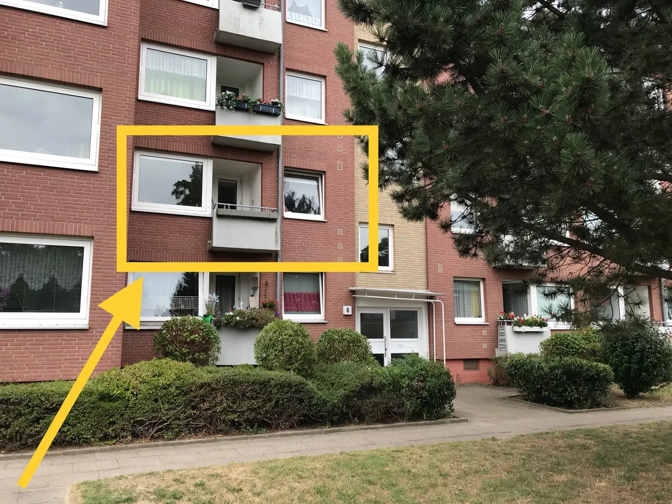 3 Zimmer Wohnung mit 57 m² in Lübeck – Bild 2