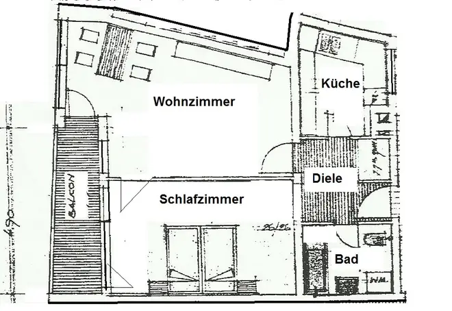 2 Zimmer Wohnung mit 58 m² in Augsburg – Bild 5