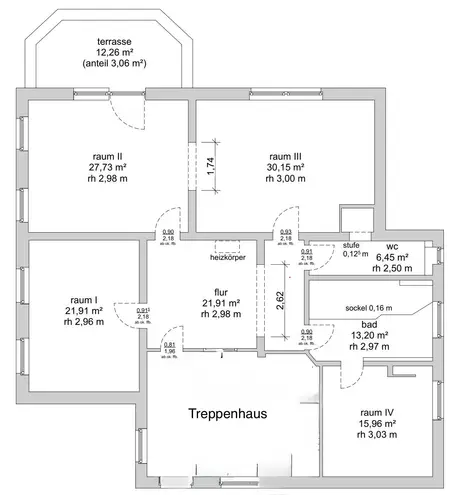 4 Zimmer Wohnung mit 140 m² in Oberhausen – Bild 12